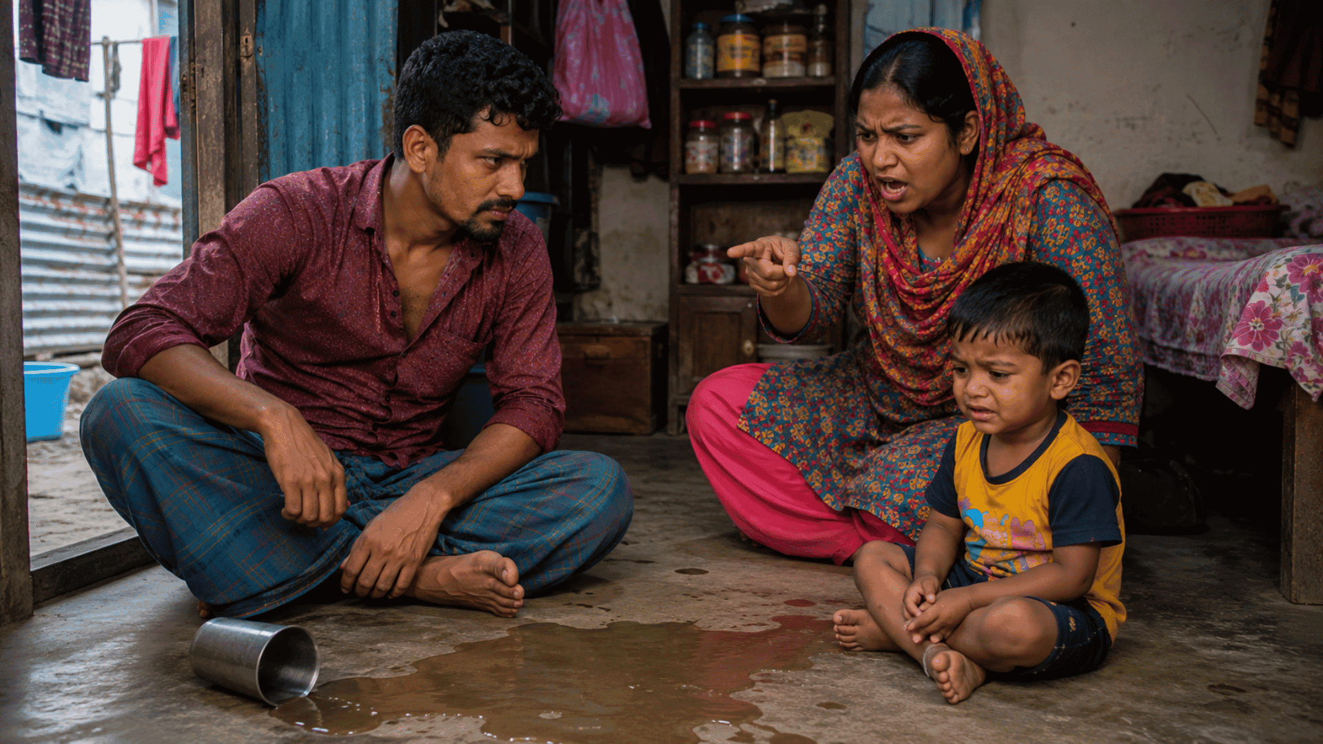মা-বাবার মানসিক চাপ: শিশুর আচরণে নীরব প্রভাব
