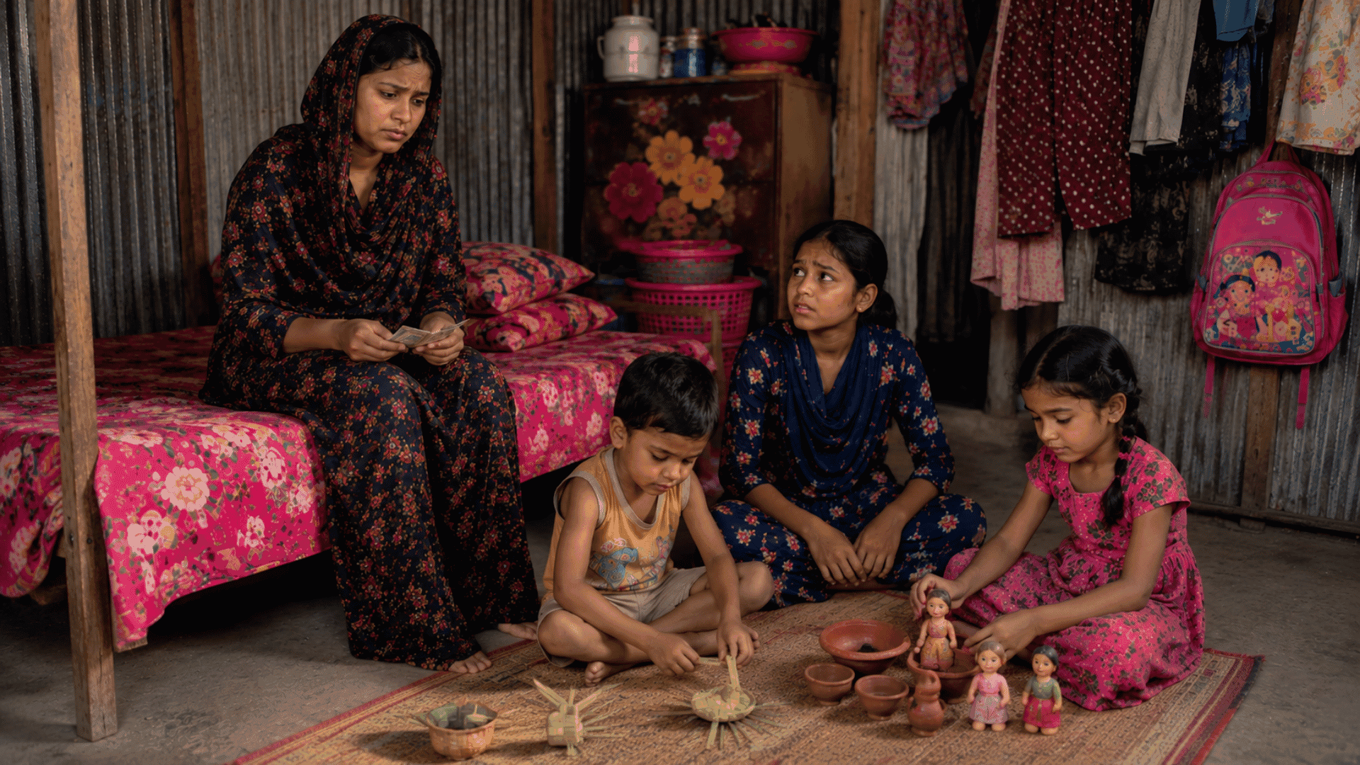 শিশুর সামনে আর্থিক চাপ নিয়ে কথা বলা কতটা ঠিক?
