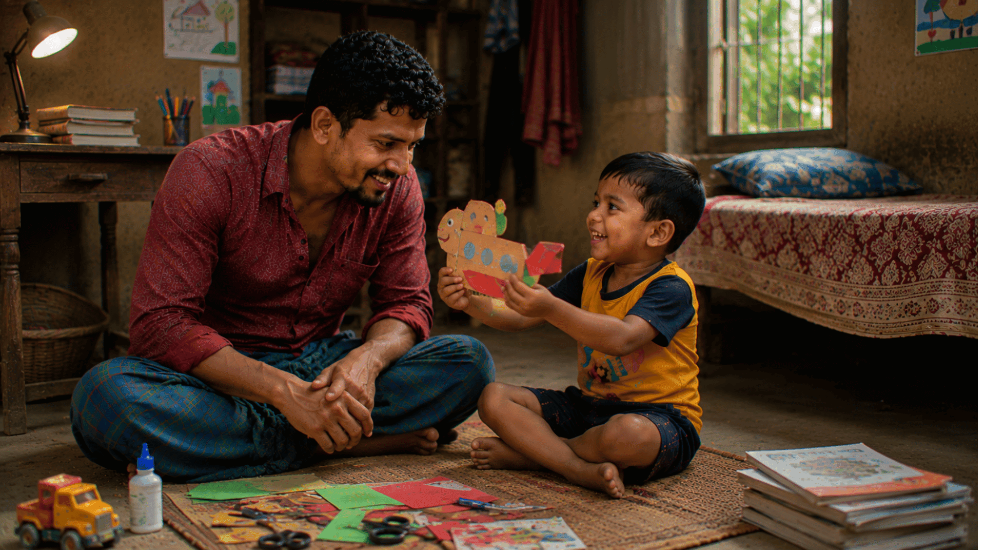 সংগ্রামী পরিবেশে শিশুর আত্মবিশ্বাস বাড়ানো